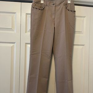 Ruby Rd. Beige Native Jeans